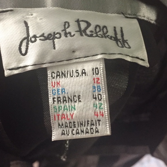 Stunning Joseph ribkoff black and silver top - Picture 7 of 8